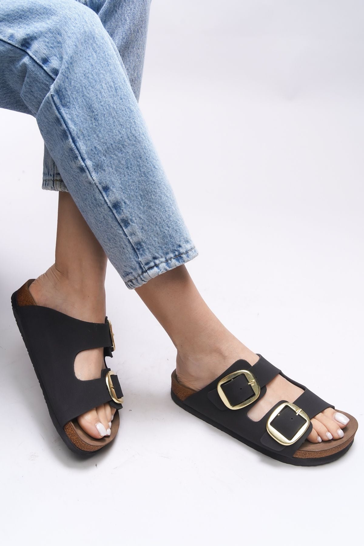 VYLSULA WOMEN'S DOUBLE BUYPALI Slipper 0012602 matte black