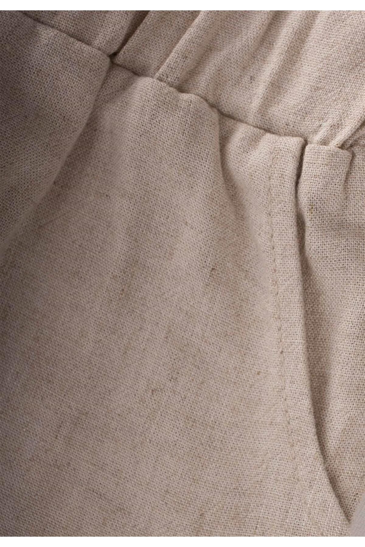 Sun linen pants 2-6 years of natural