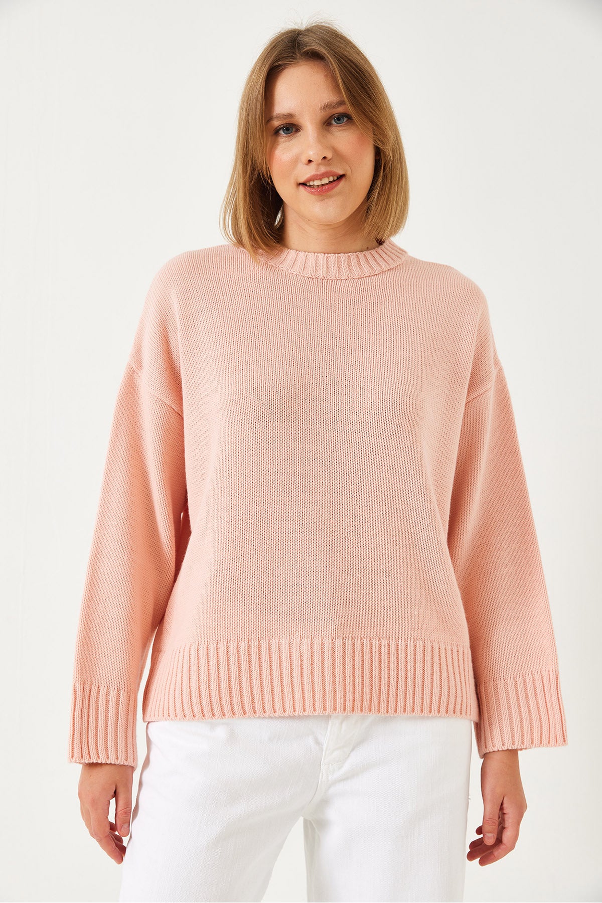 Women's Crew Neck Knitwear Sweater 20247559