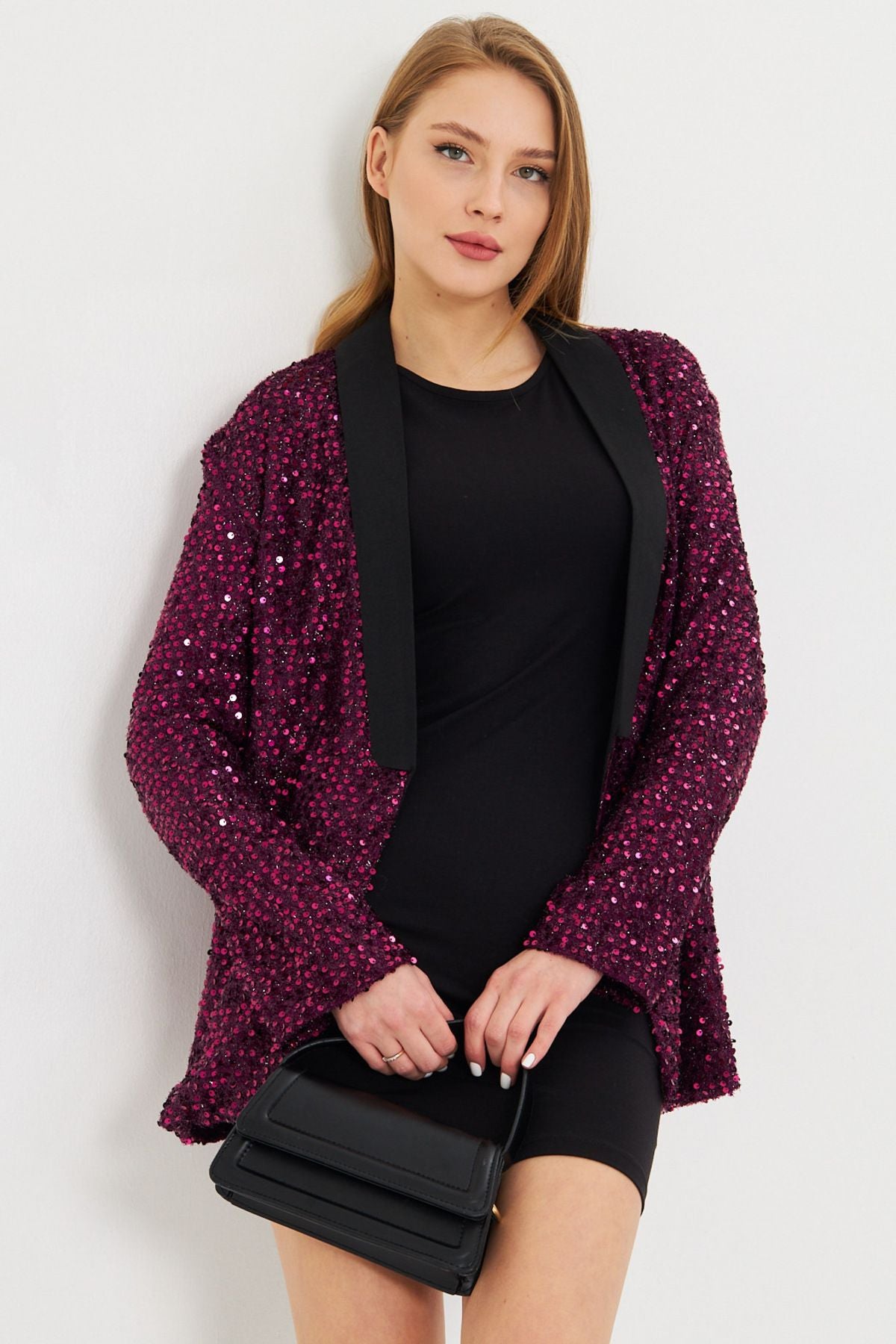 WOMEN'S MIDDLE SHOPPING STAMP PERSE PERSE JACKET ARM-24K001052