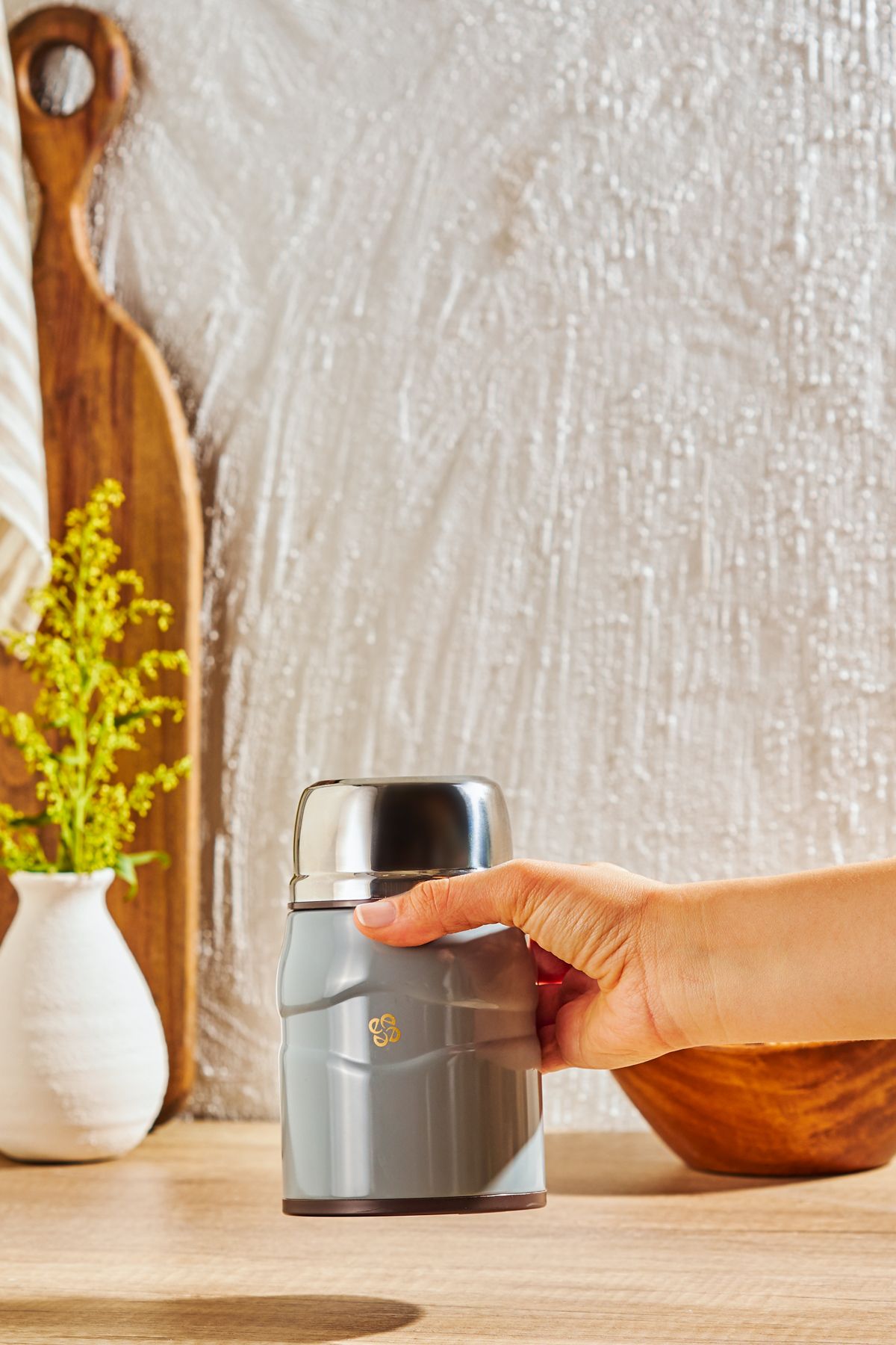 Smart Gray Food Thermos 500 ml