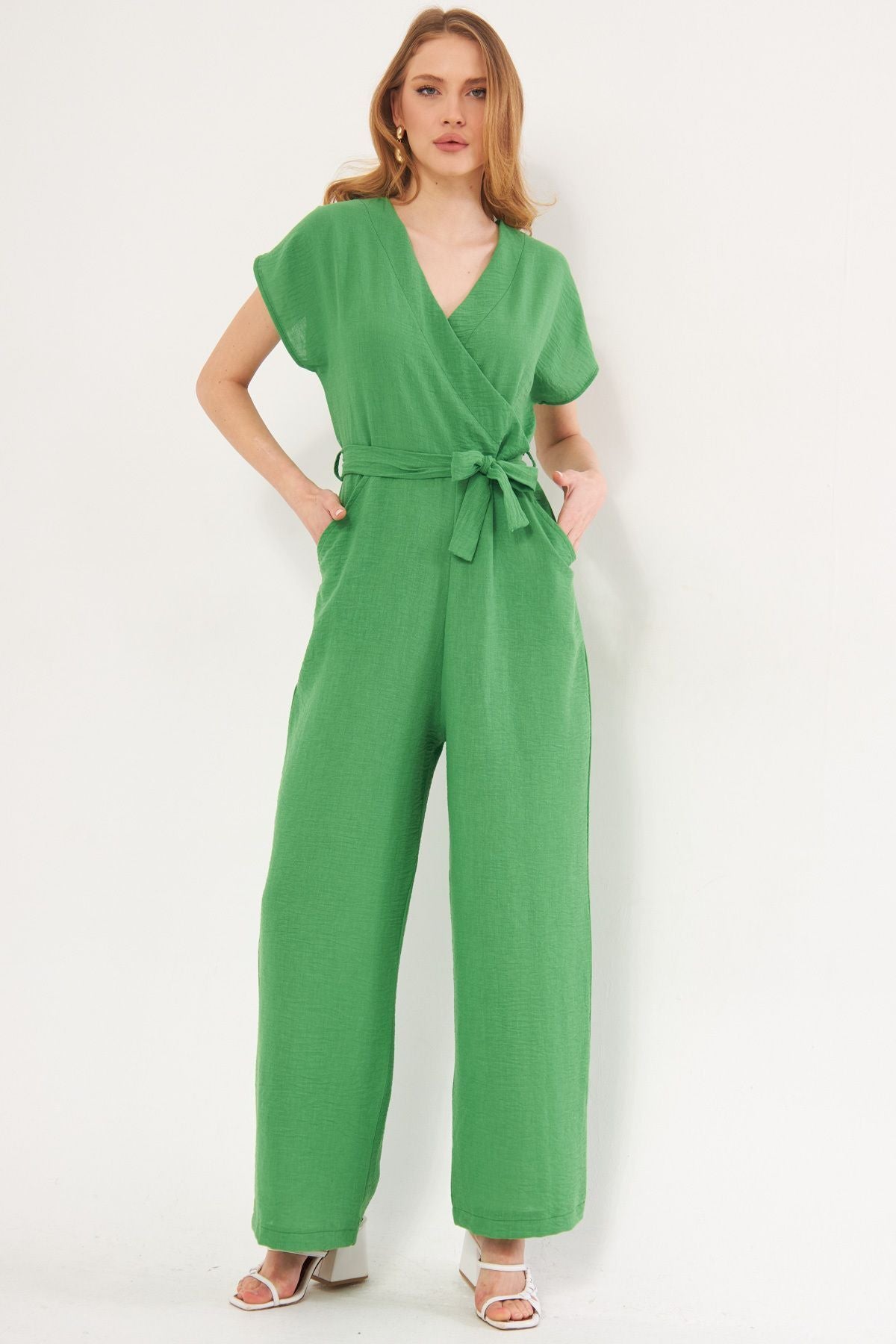 Female Green DEKA TULUM CREMAZE CUVAZE BOILED POCK ARM-24Y001031