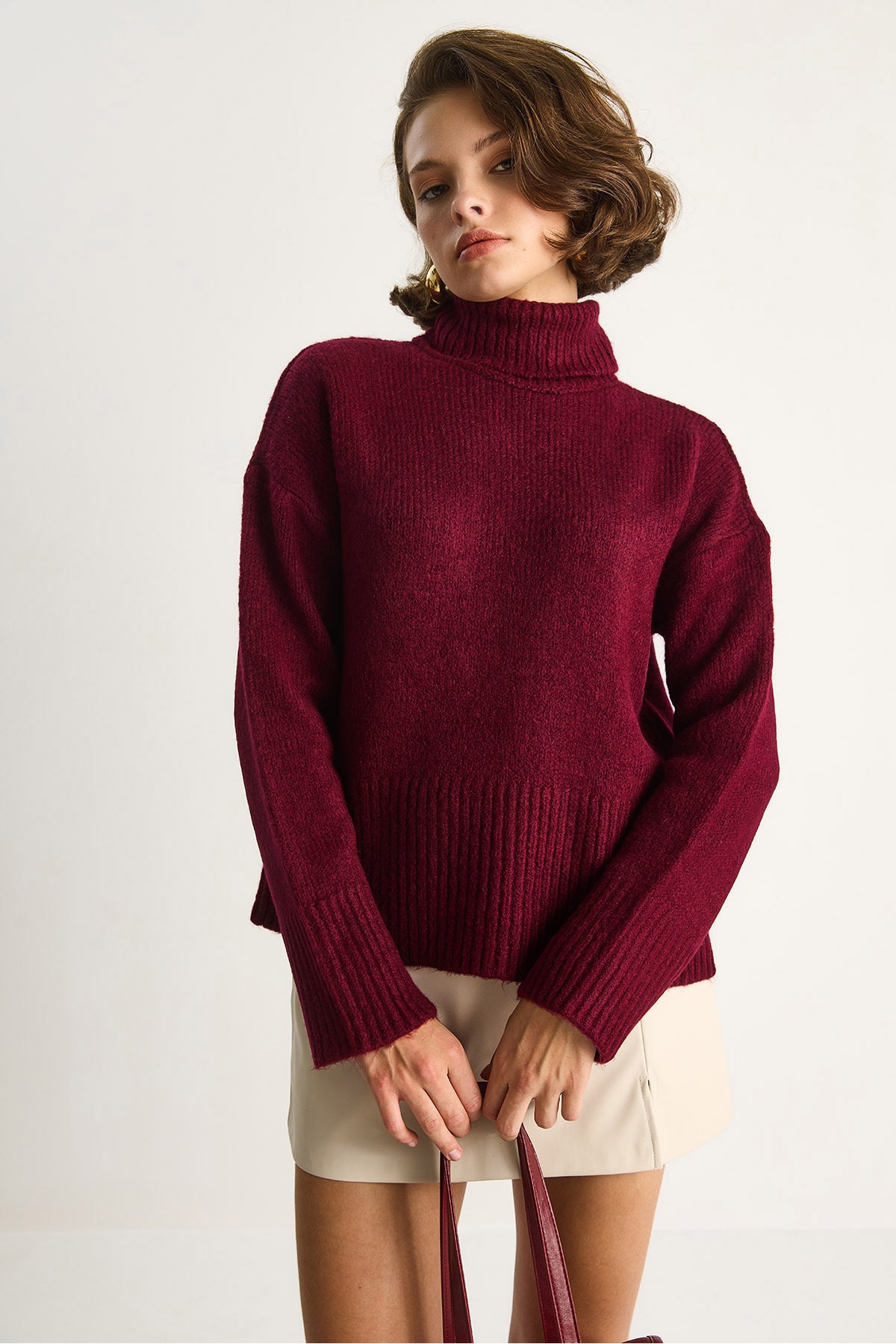 Women's Turtleneck Sweater 20251060
