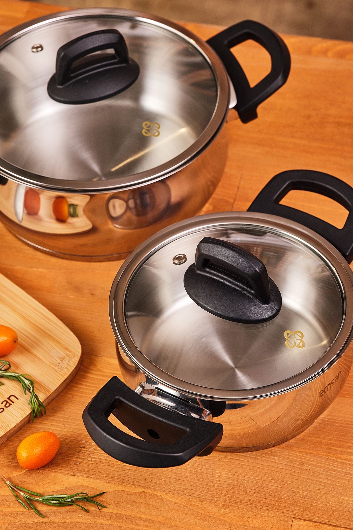 Aren 8 Piece Steel Cookware Set