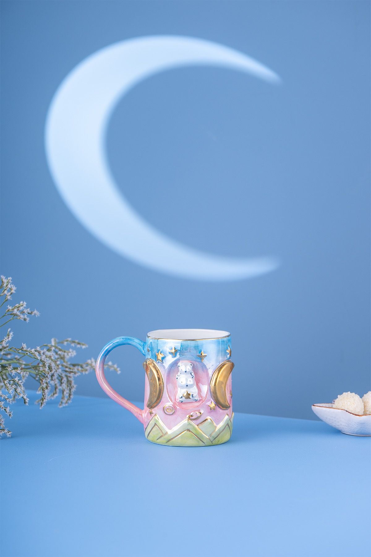 Istanbul Porcelain Pole Star Cup 420 ml