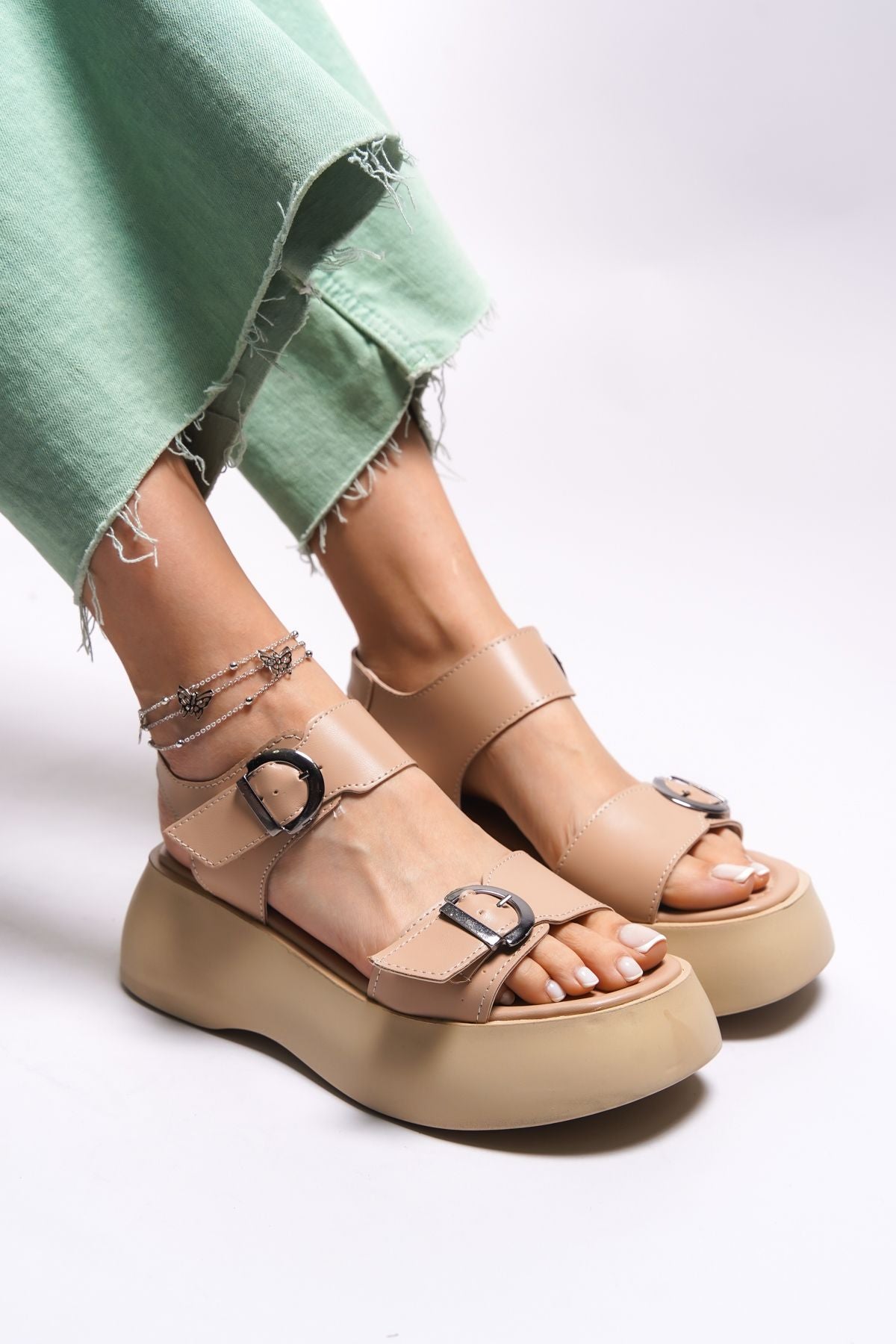 NEELPHONE WOMEN SANDALT 0012806 NUDE SKIN