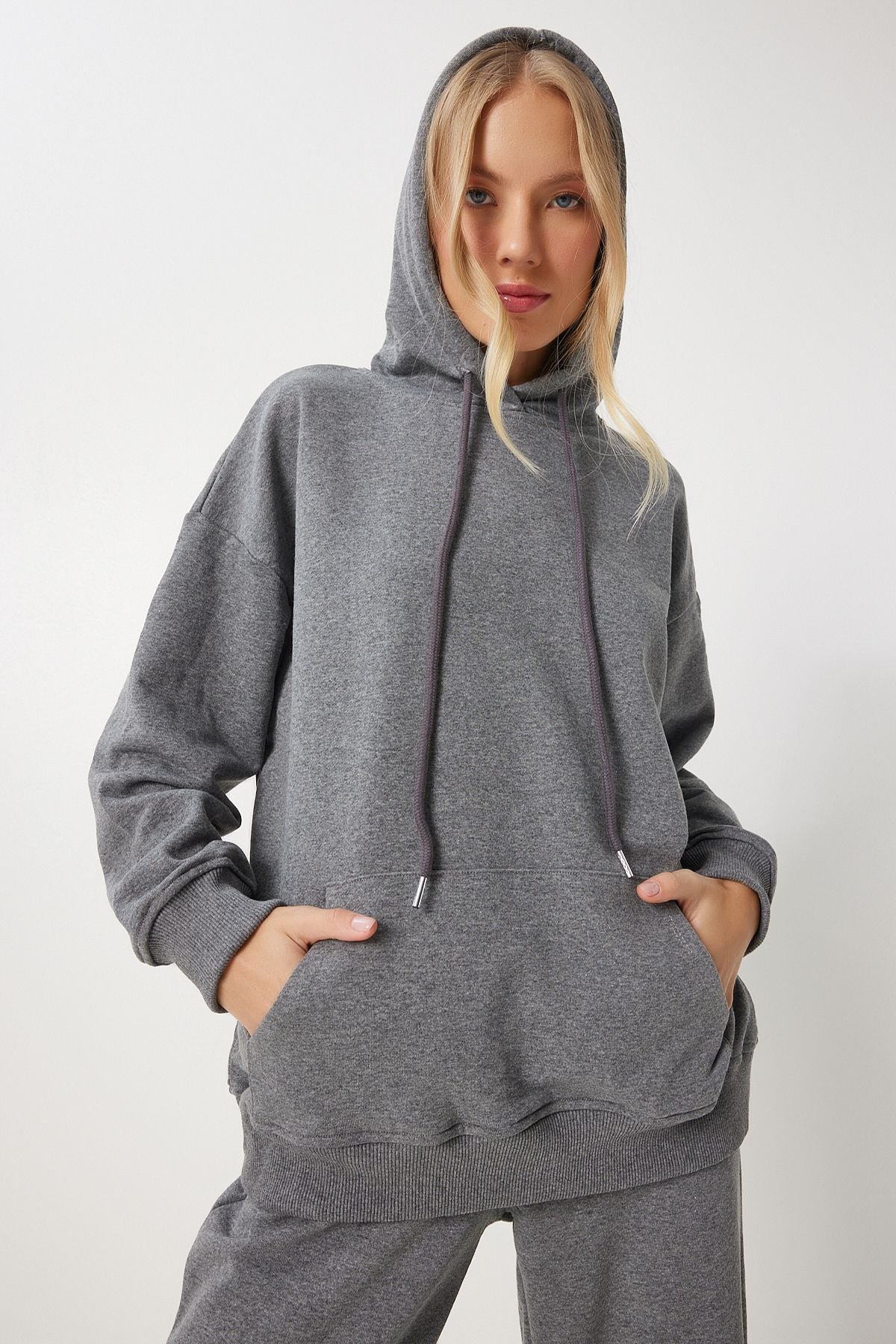 Sweatshirt Jogger Oversizle Knitting Tracksuit Set PYS0027