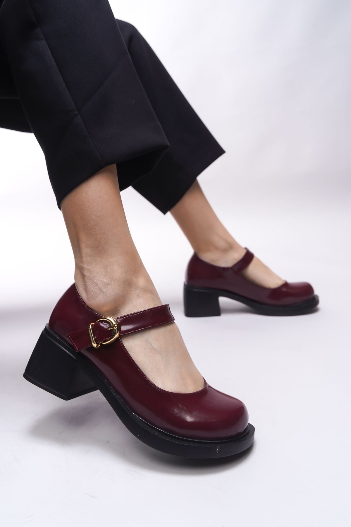 KYSLANNA WOMEN LoAfer 0012503 Bordeaux Patent Leather