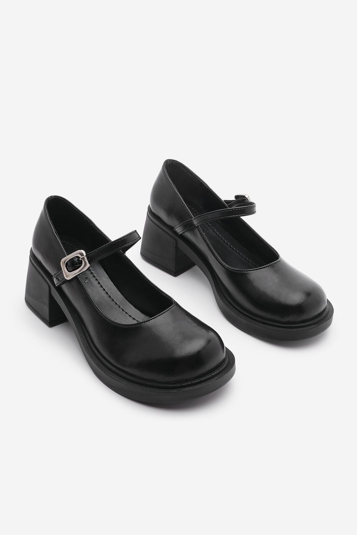 Woman Loafer Maskülen Mary Jane Daily Shoes Barles Black