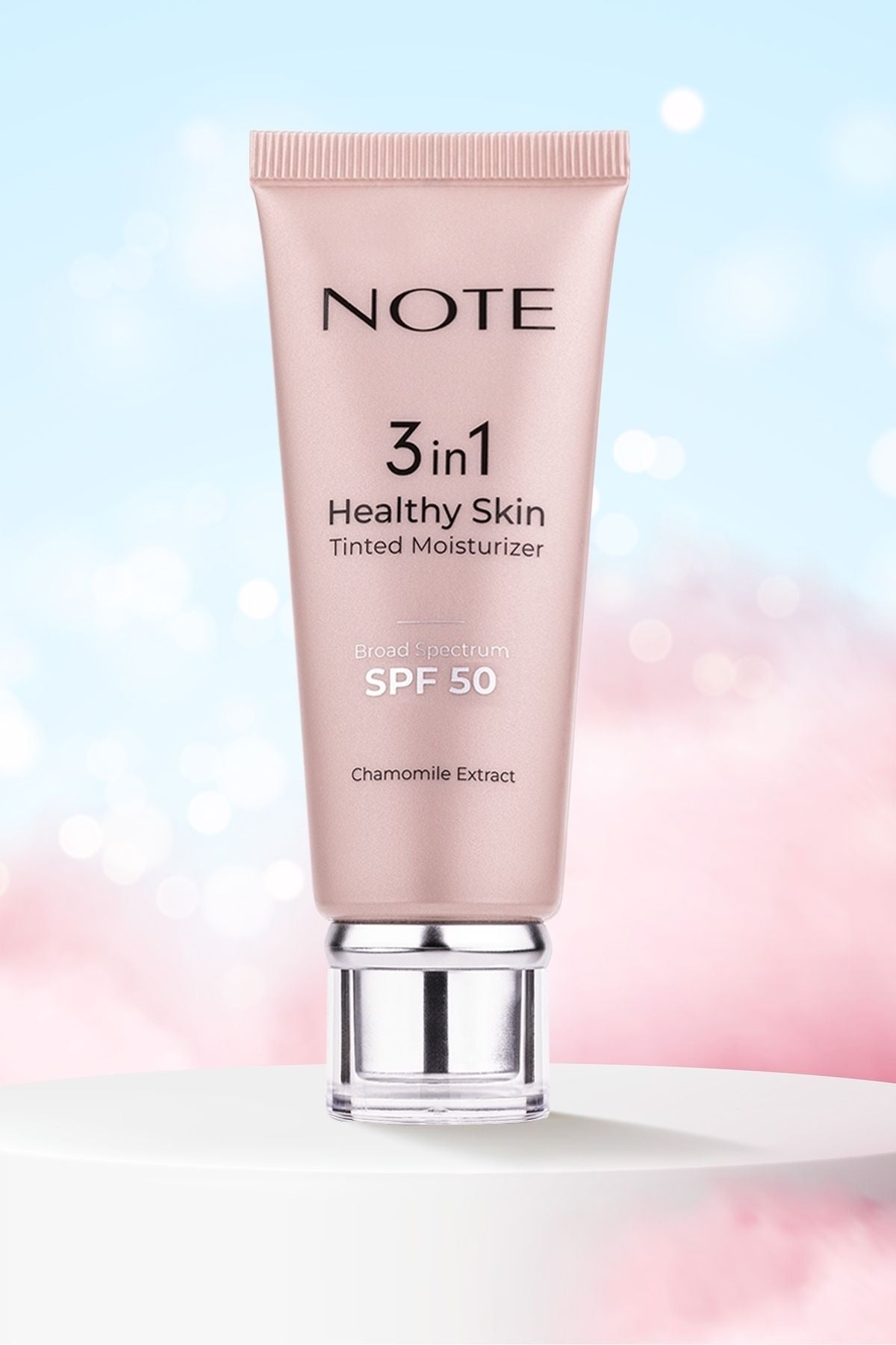 3 in 1 Healthy Skin Tinted Moisturizer SPF 50 Color Tone Equalizer Lighting Cream
