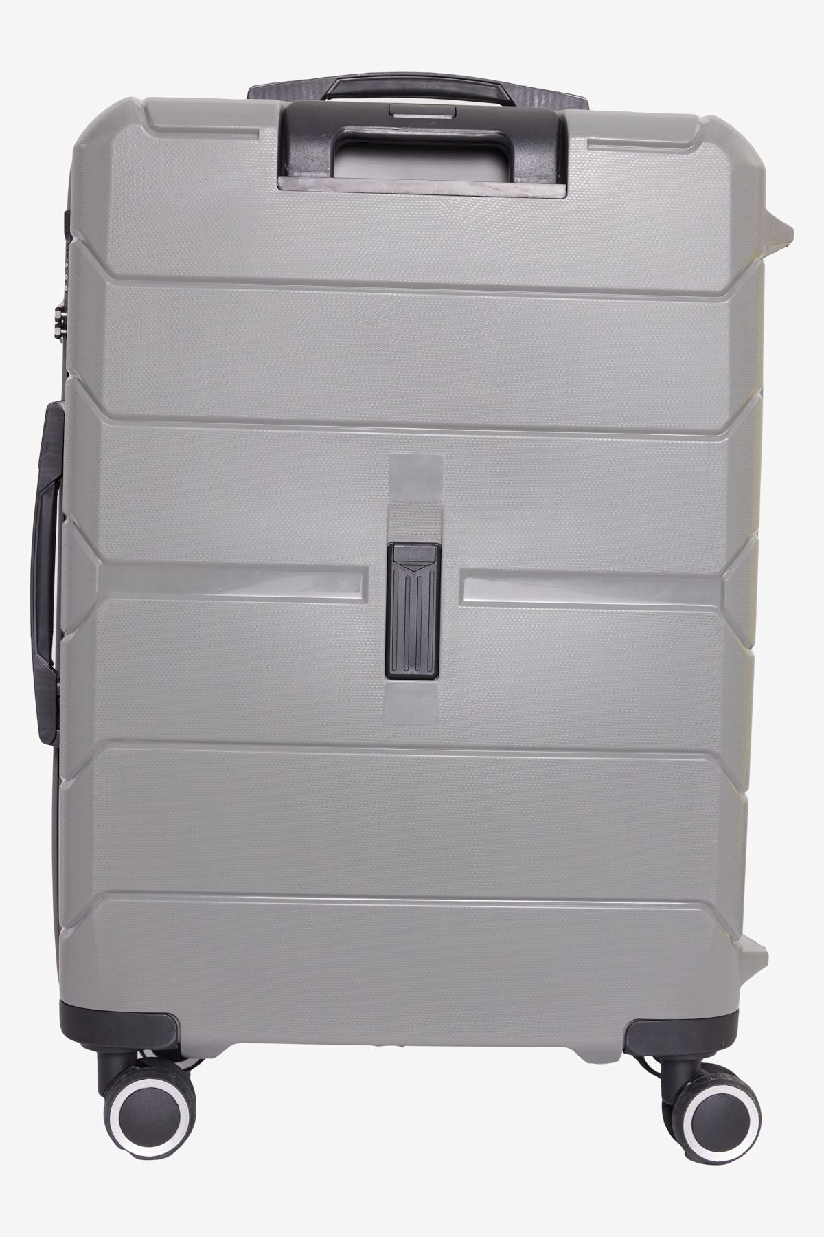 Men's gray large size suitcase