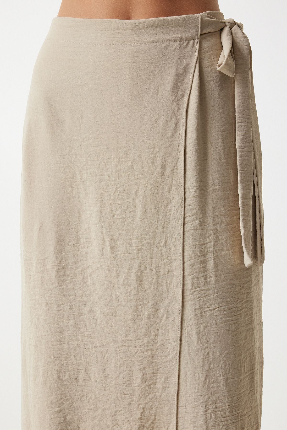 Women's Cream Skirt -Looking Ayrrin Shalwar Trousers de00033