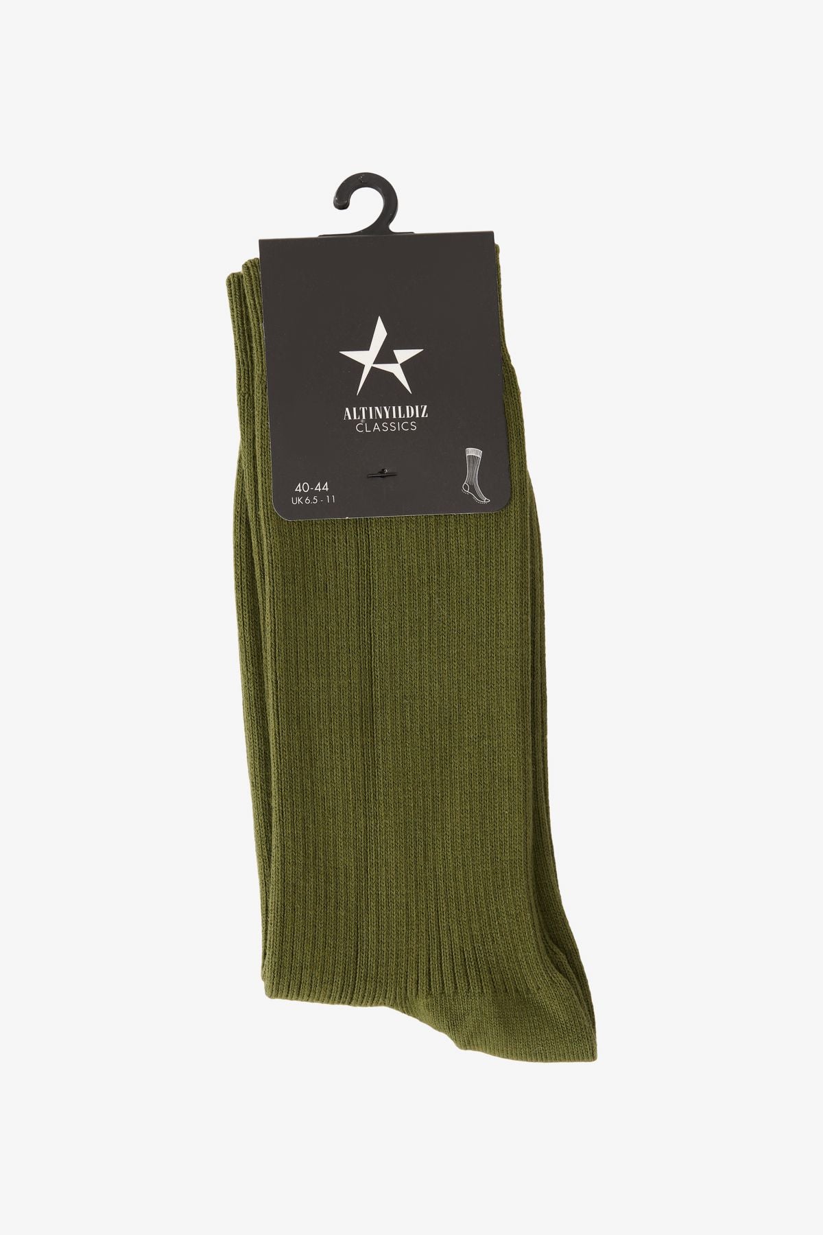 Male Khaki Single Wick Socks