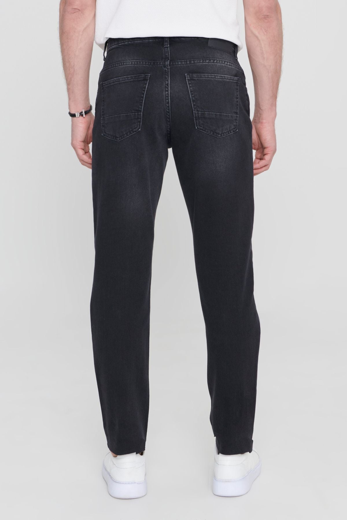 Men's anthracit comfort fit comfortable cut 100 %cotton denim jean jeans