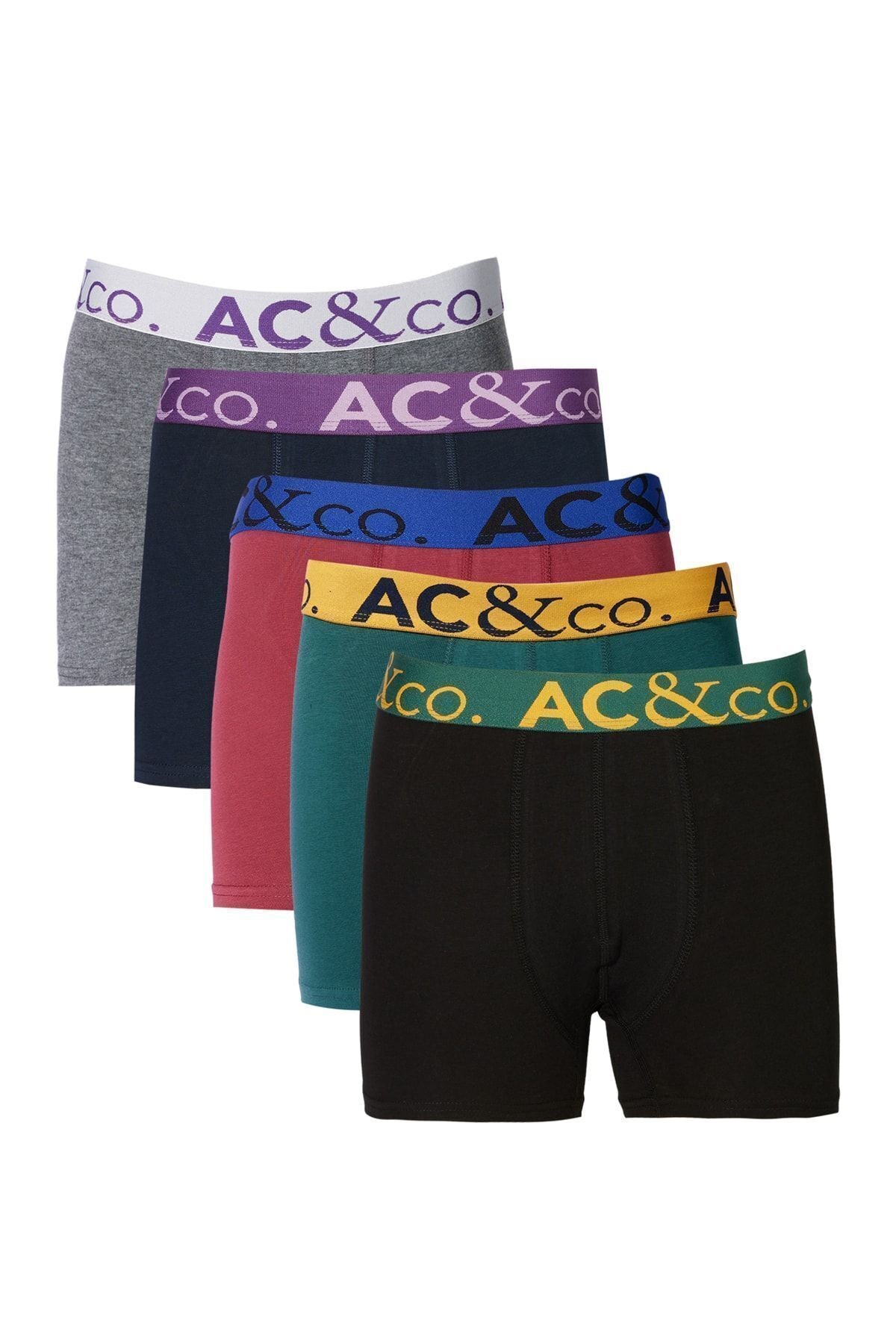 Men's Multi -Color Cotton Flexible Pattern Free Boxer Package