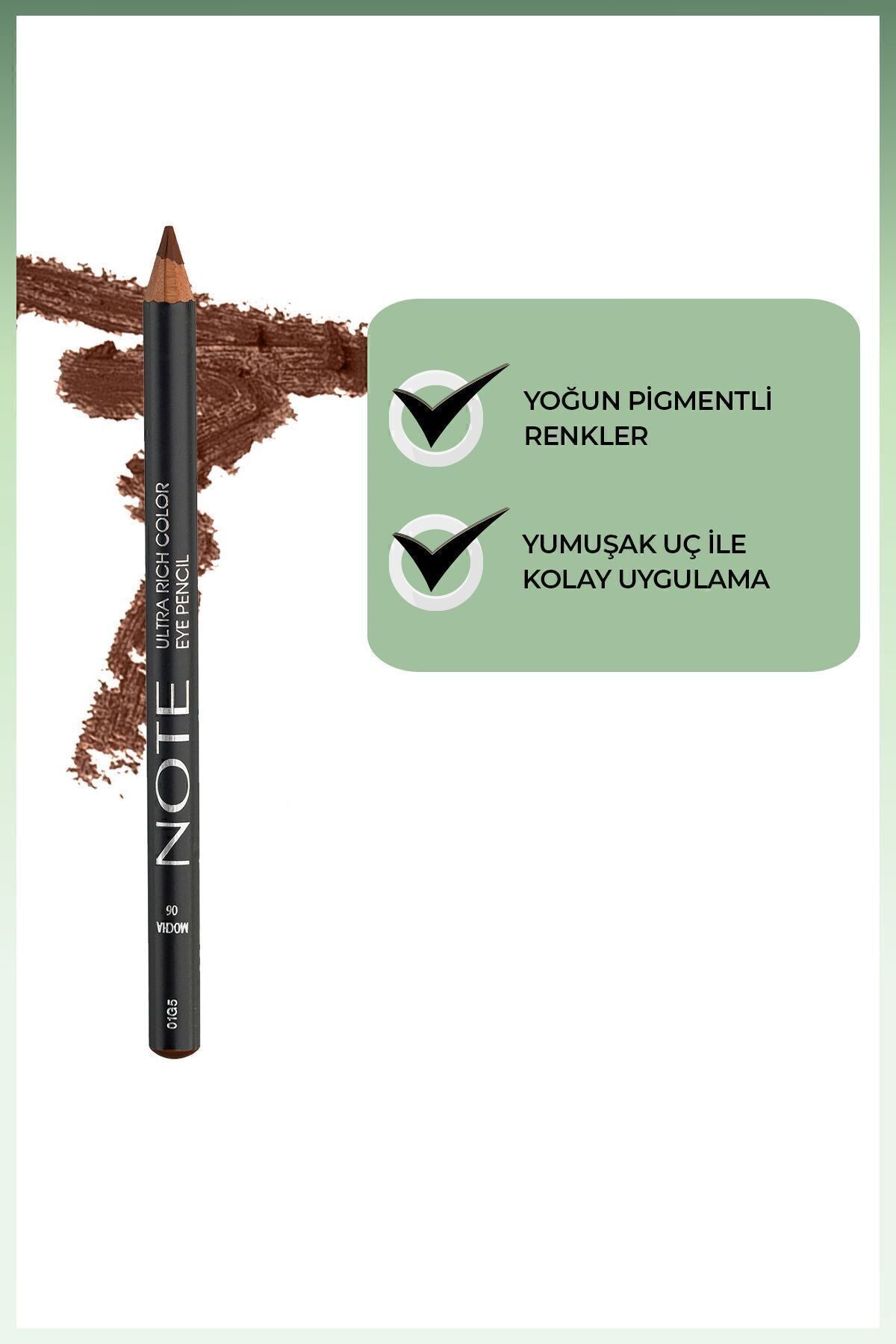 Ultra Rich Color Eye Pencil 06 Mocha - Red Coffee
