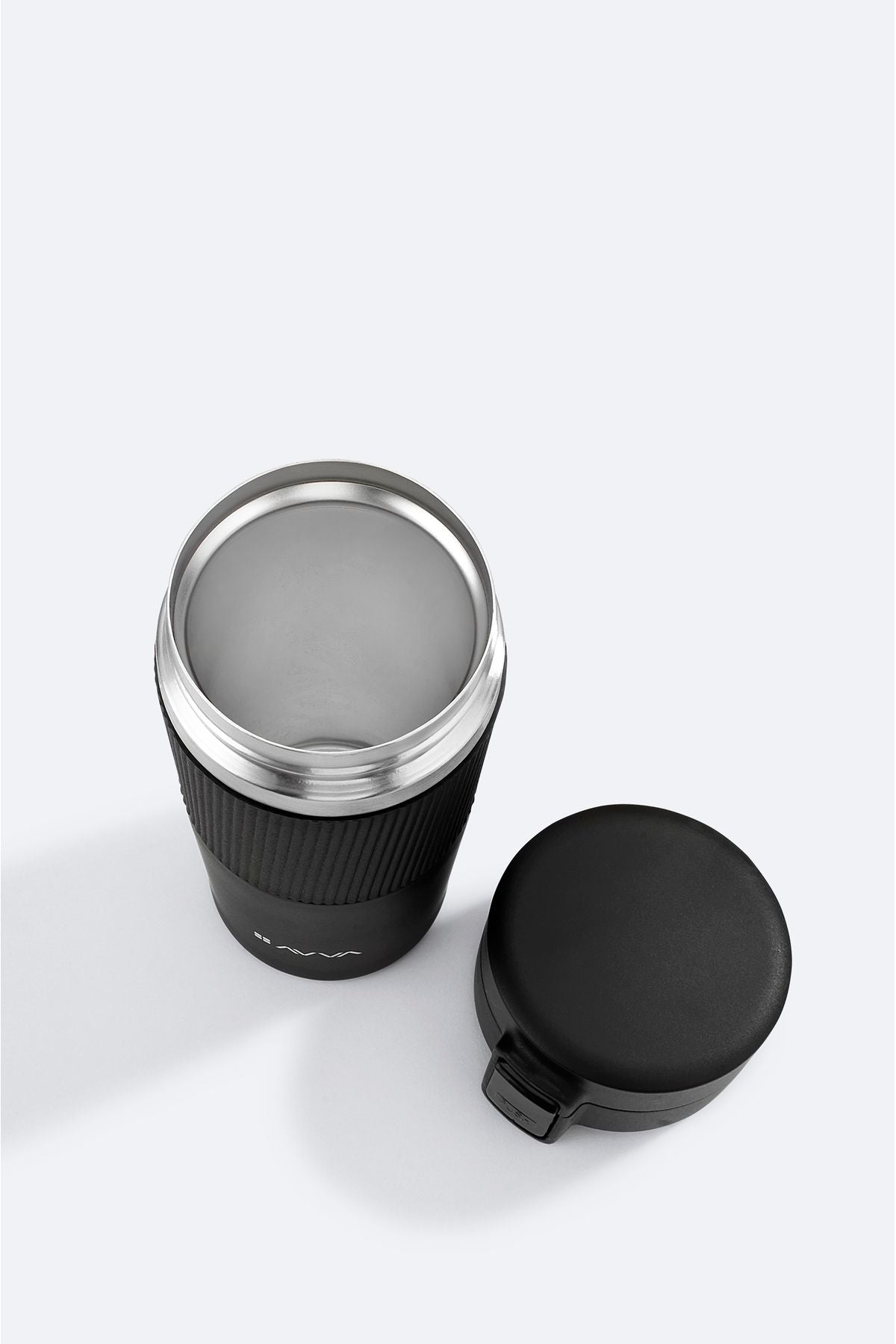Men's Black Sport Stainless 100 %Steel Thermos 400 ml B009902