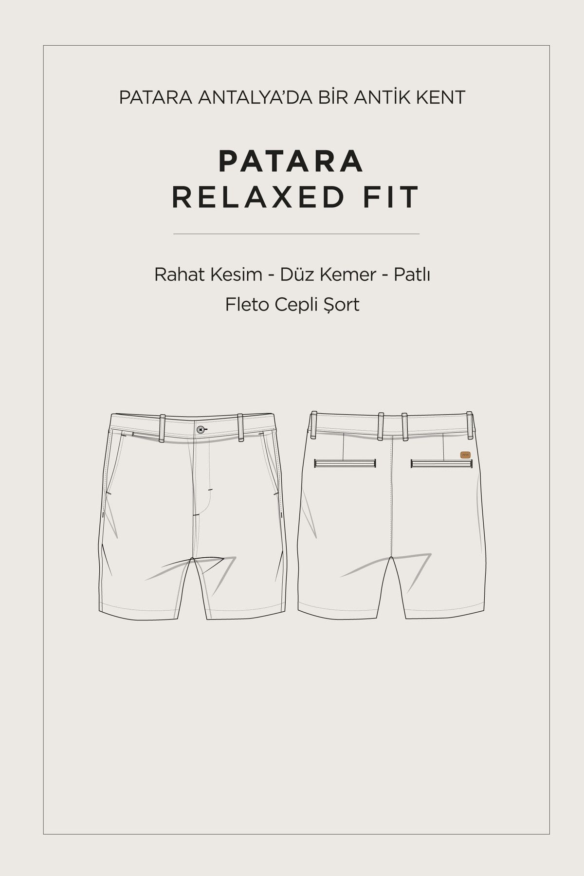 Men's white flexible patara chino canvas shorts B003730