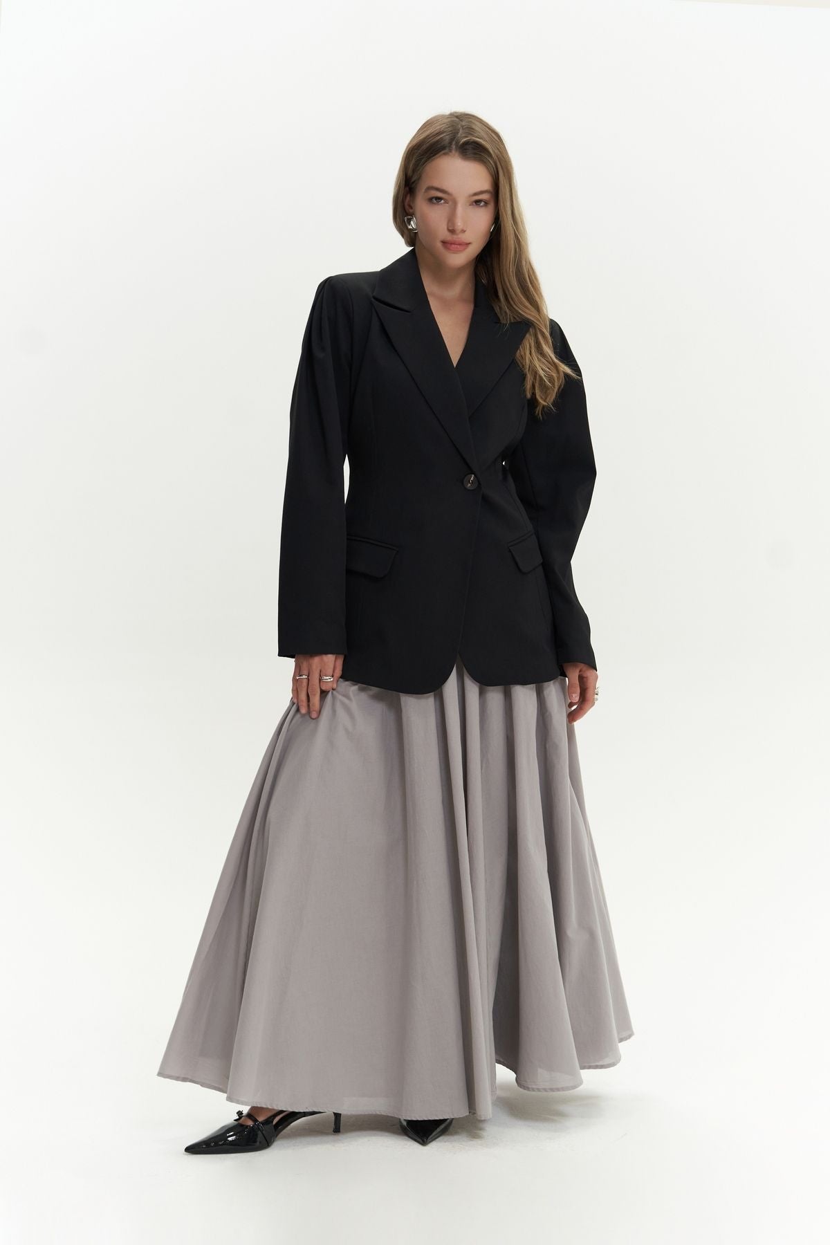 Black Blazer with Biella Belden