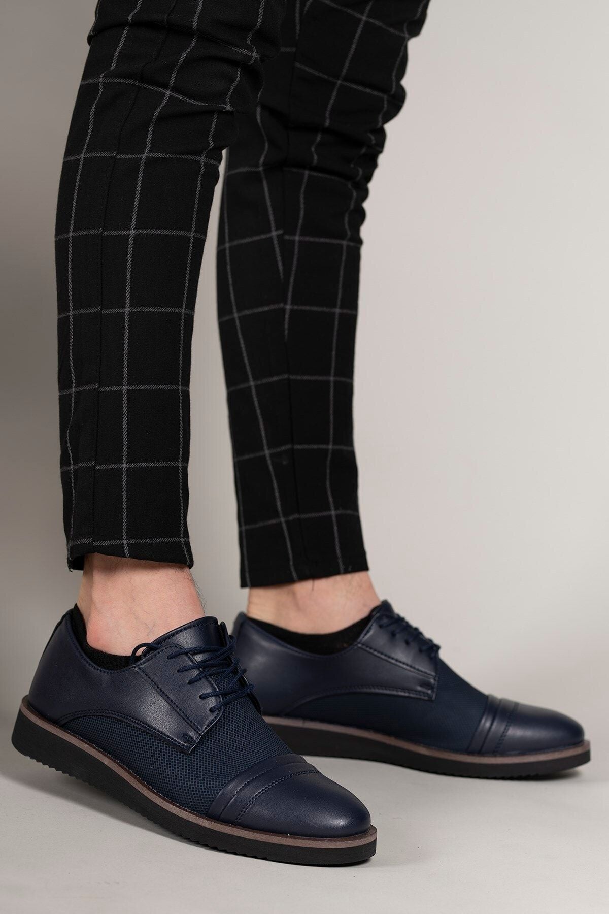 Navy Men's Casual Shoes 0012481