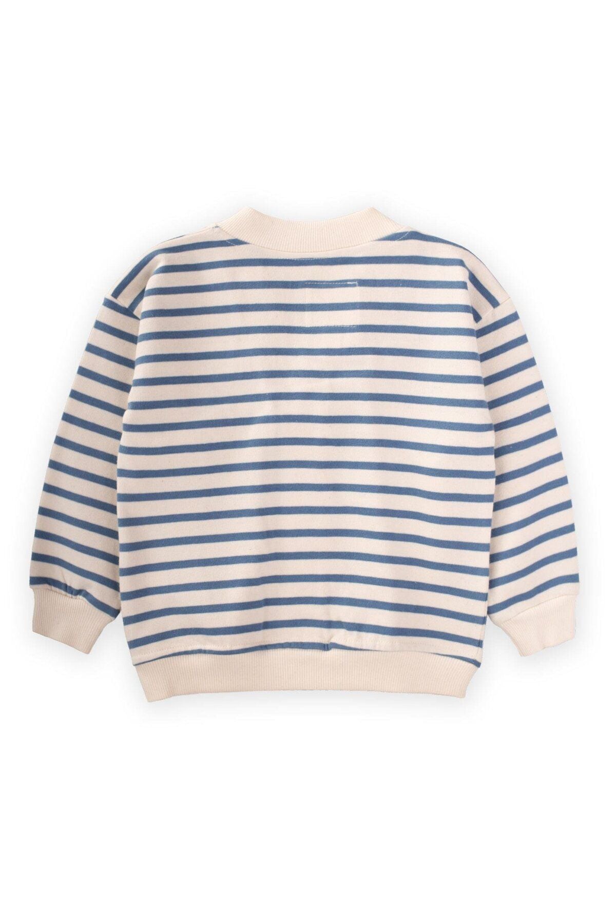 Striped cardigan 2-10 years indigo blue