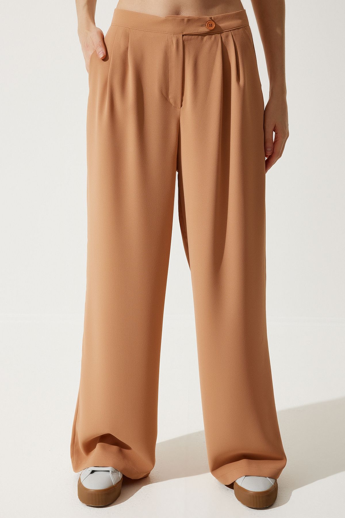 Female biscuit seasonal weaving shirt palazzo pants set RV00174