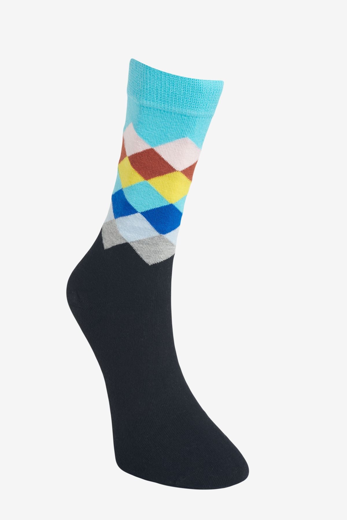 MEY SPECIAL GIFT BOXED MULTI -COLORED PATTERN 6 Piece Socks Socks