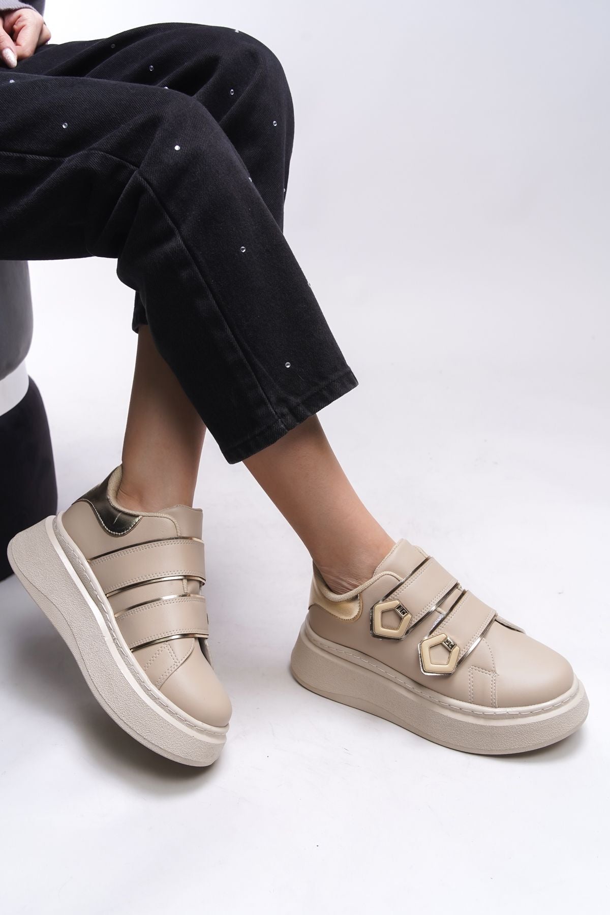 Kysrika Women Sneaker 0012251 Beige