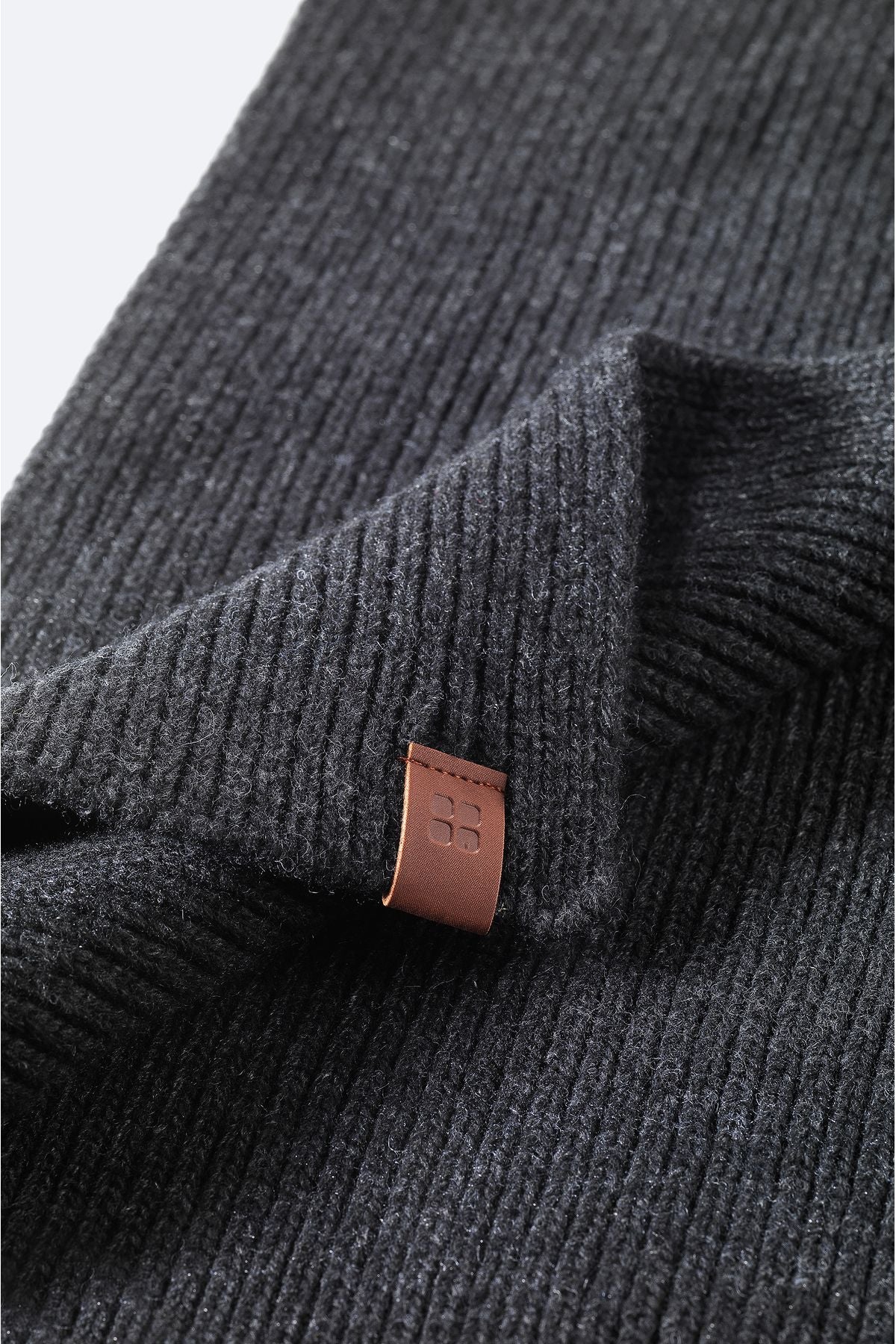Men's anthracite wool wnip weft B009400