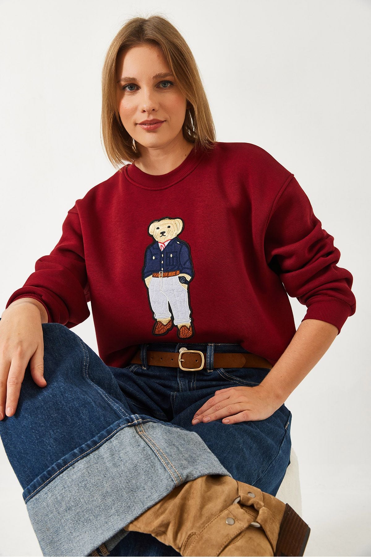 WOMEN'S THREE YEAR PRINTED SWEATSHIRT 60261239
