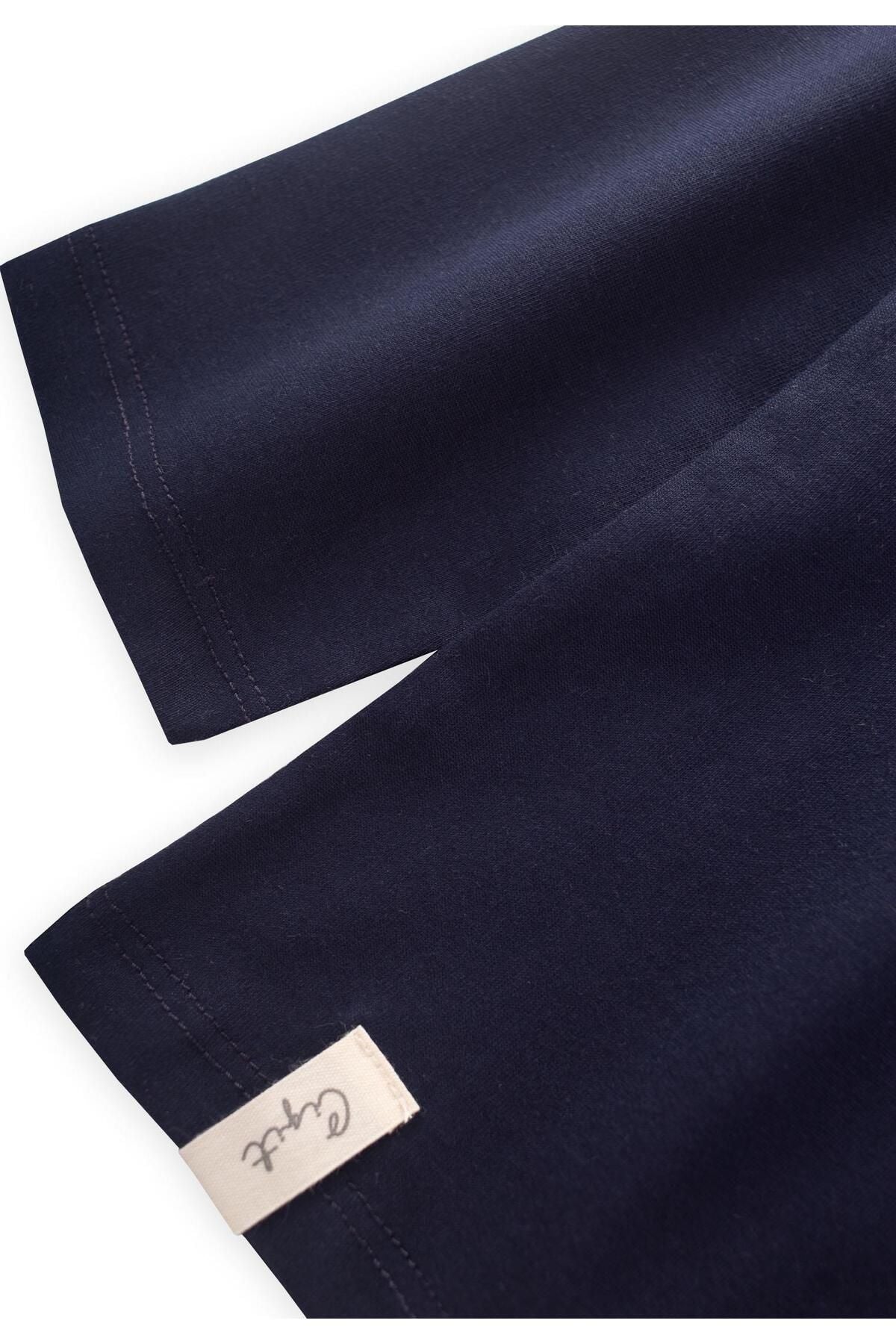 Seasonal Basic T-Shirt 2-10 Years Navy Blue