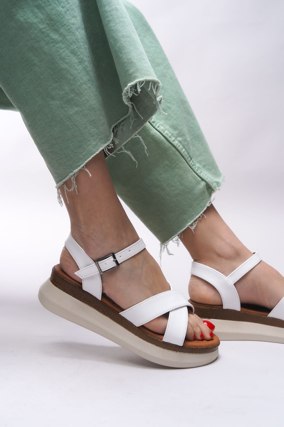 Myltheris Women's Sandals 0012600 White