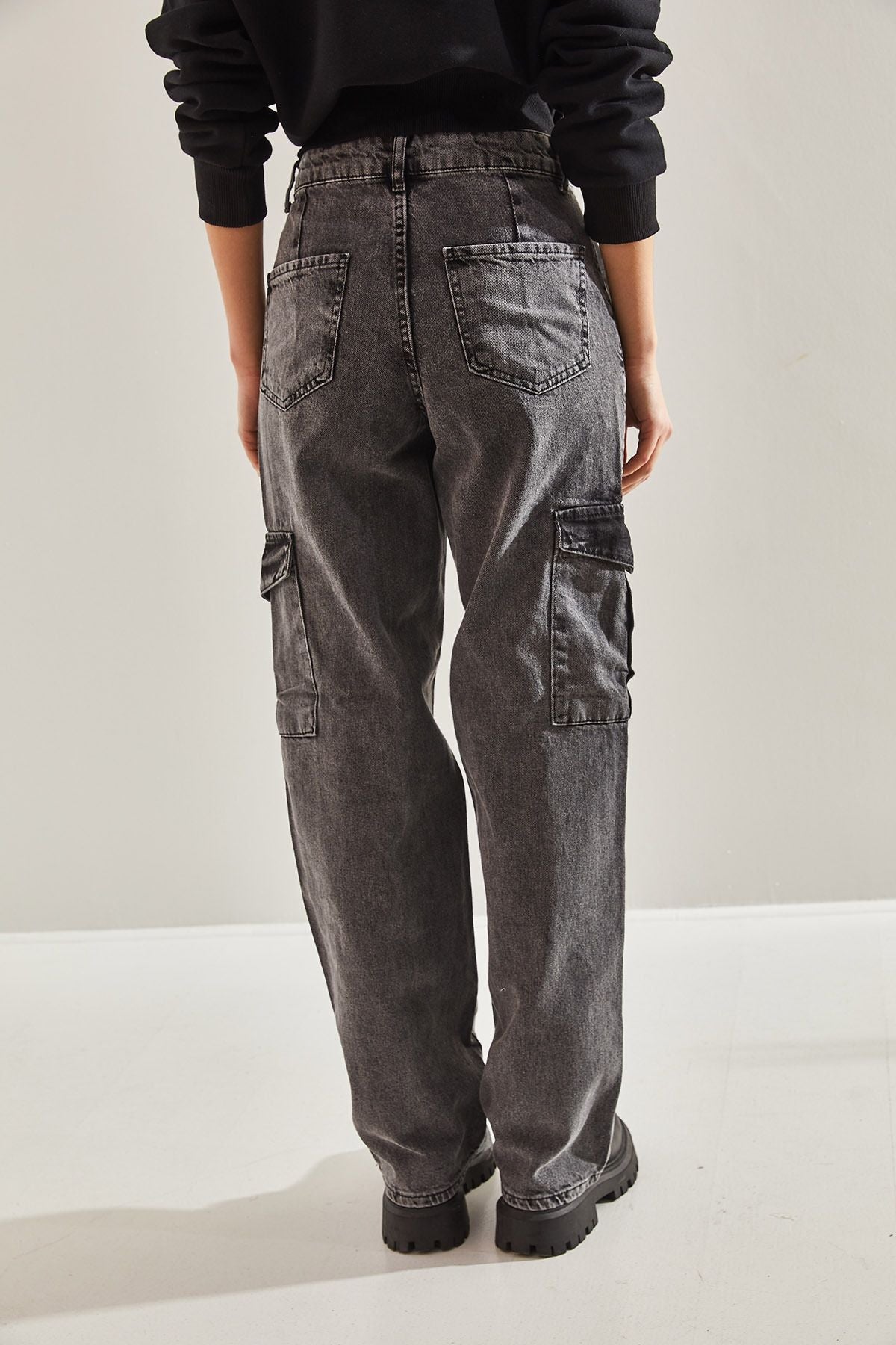 Palazzo Pants with Women's Cargo Pocket