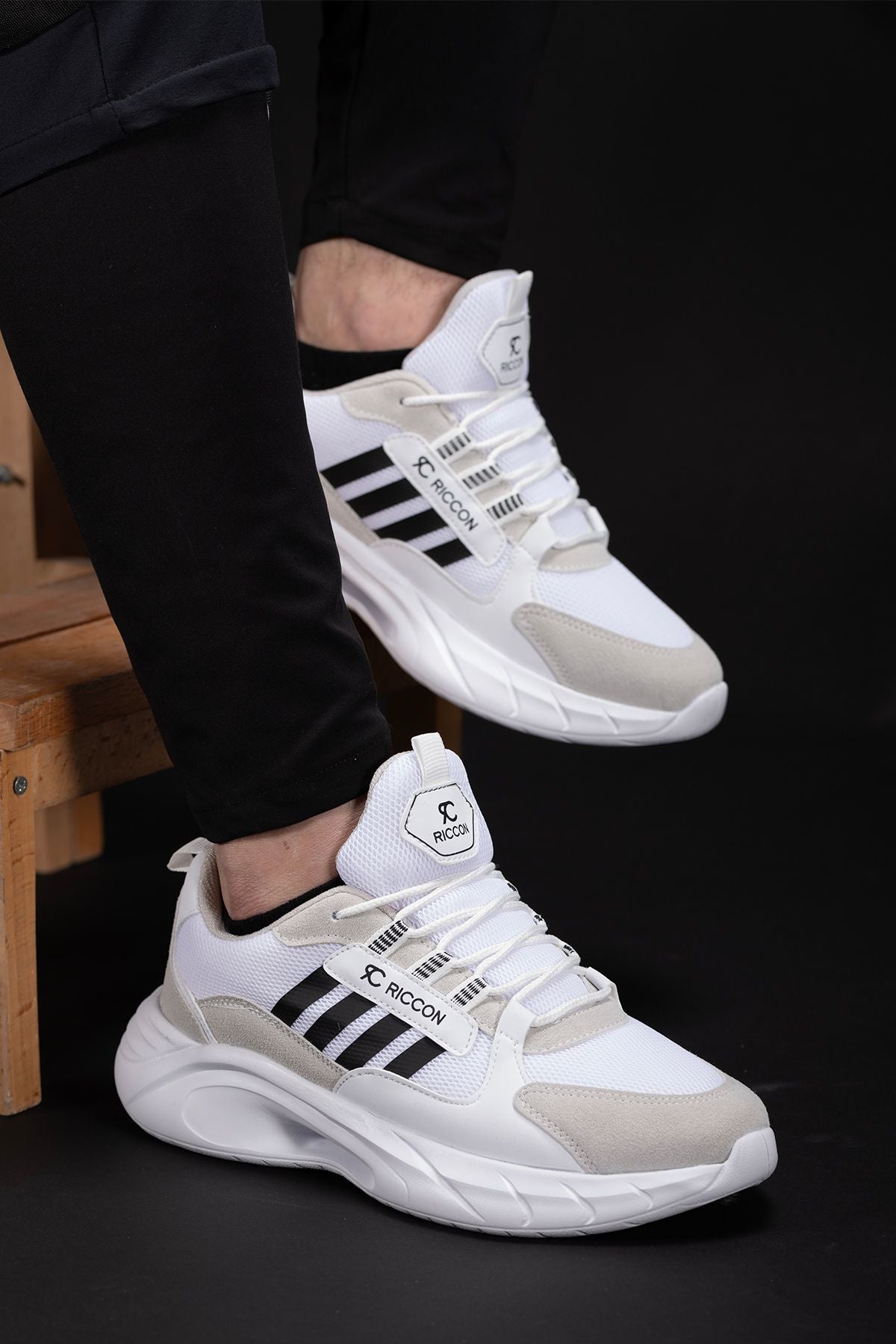 Torrine Unisex Sneaker 001293 White Ice Black