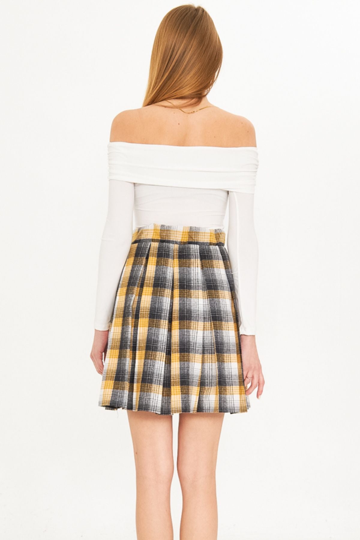 WOMEN'S YELLOW ECOSE SHORT KLOŞ SKIN ARM-22K001014