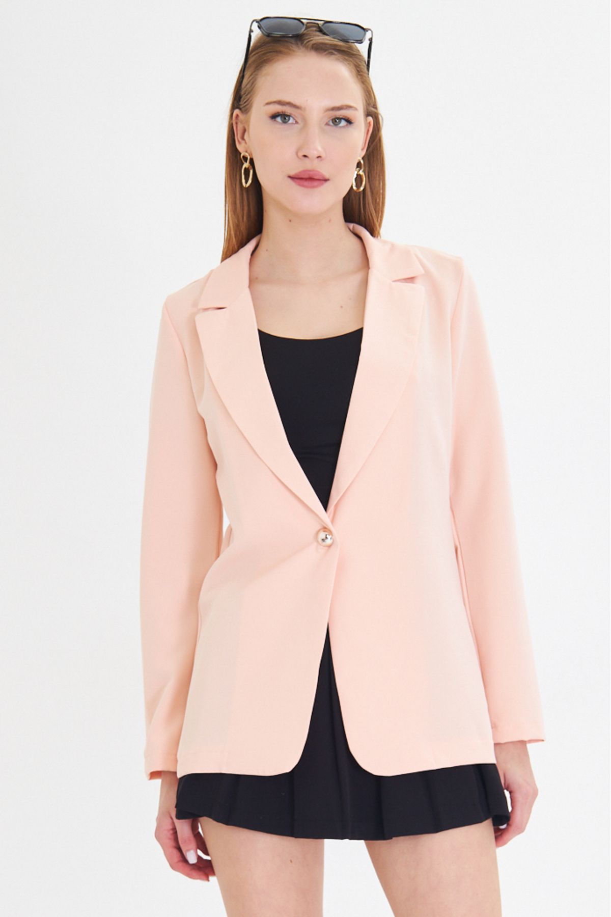 Female Puppy Mouth Single Button Jacket ARM-23Y001047