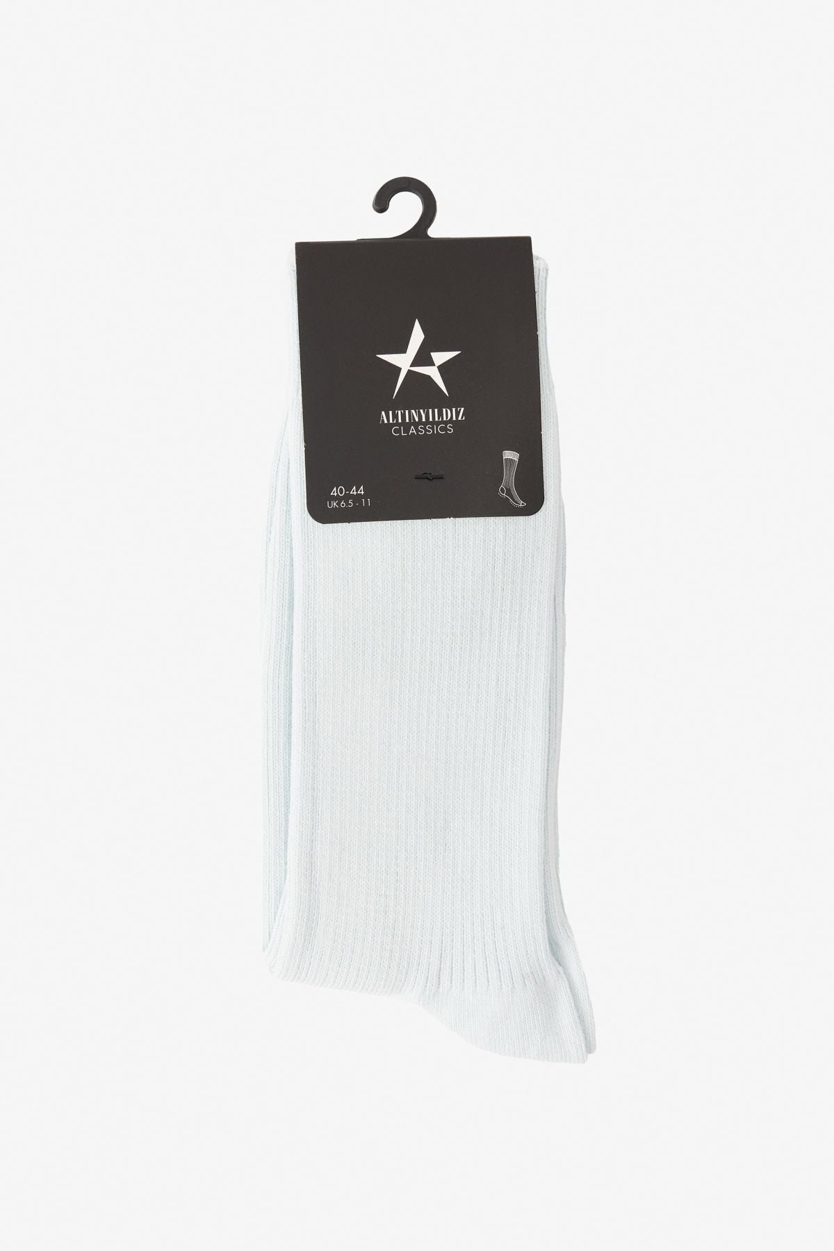 Men's Light Blue Single Socks