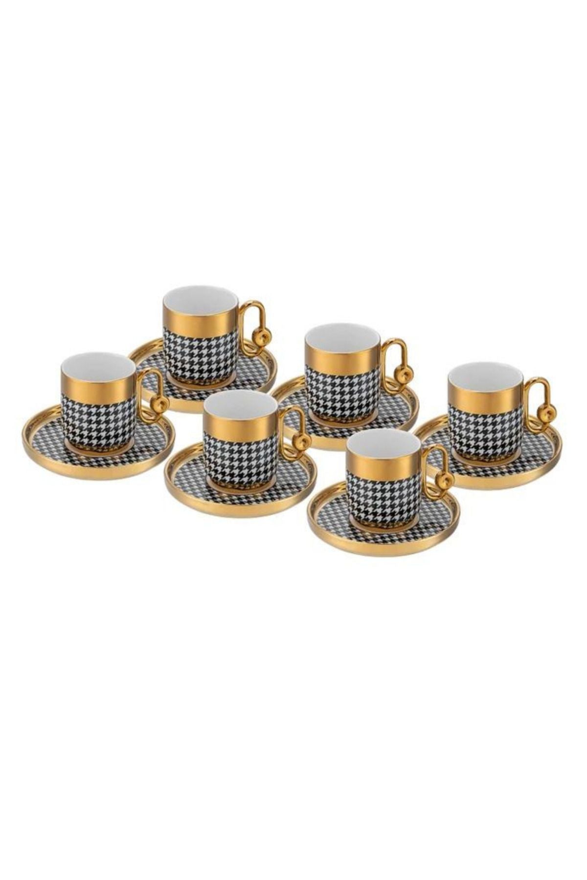 HUMA 6 Piece Coffee Cup Set