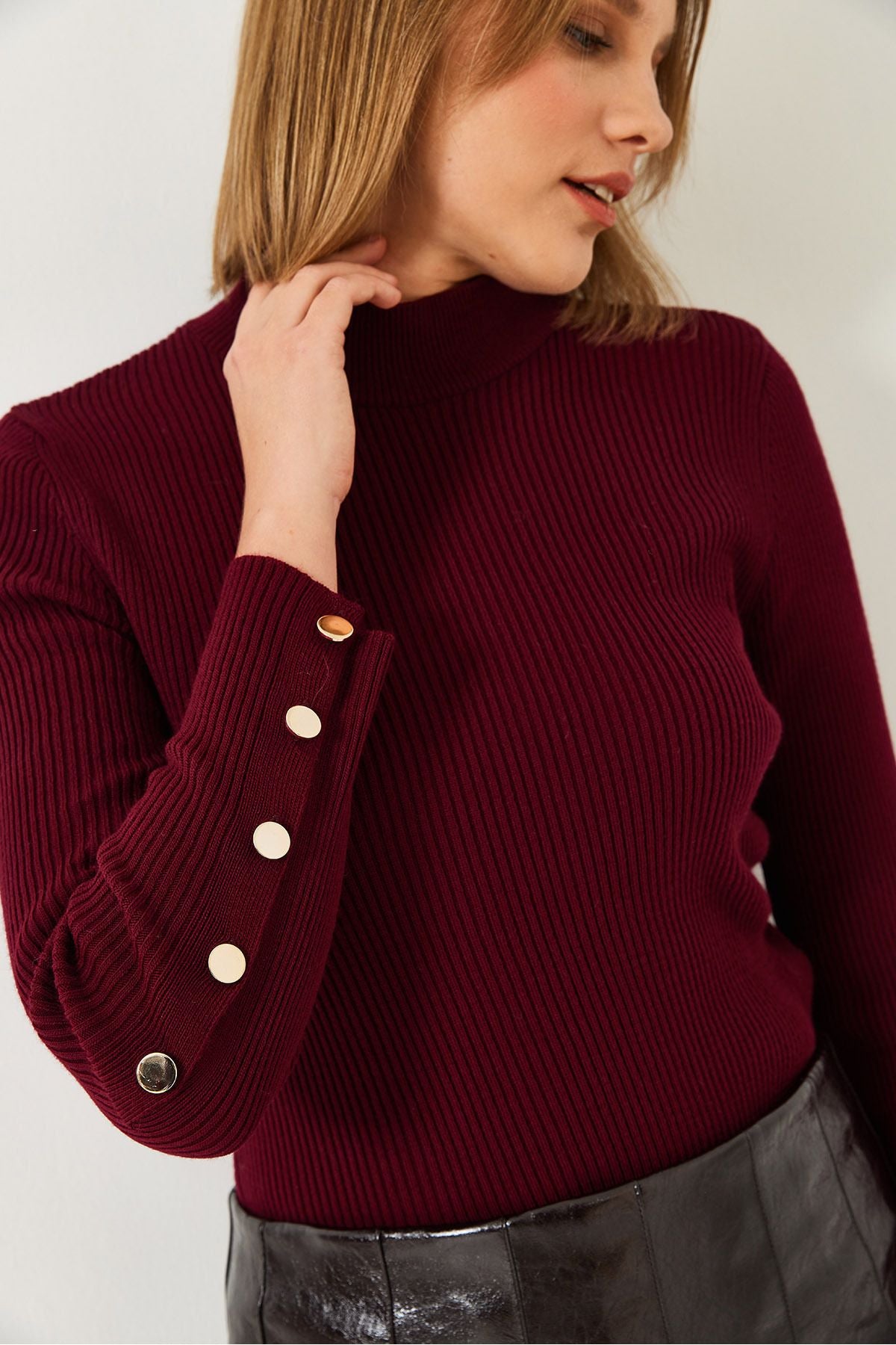 Women's Arms button detailed knitwear sweater 20247564