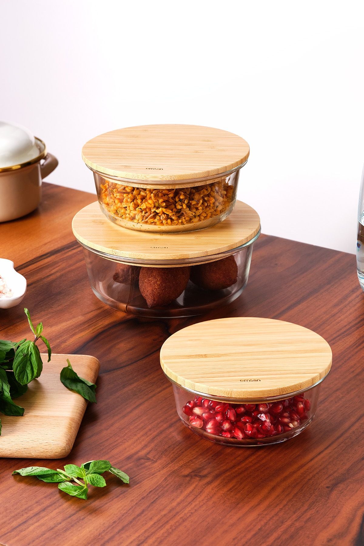 Naturel 950 ml Borosilicate Storage Container