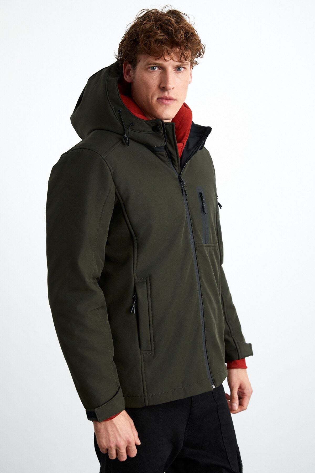 Nyborg Men's Removable Hooded windproof pocket