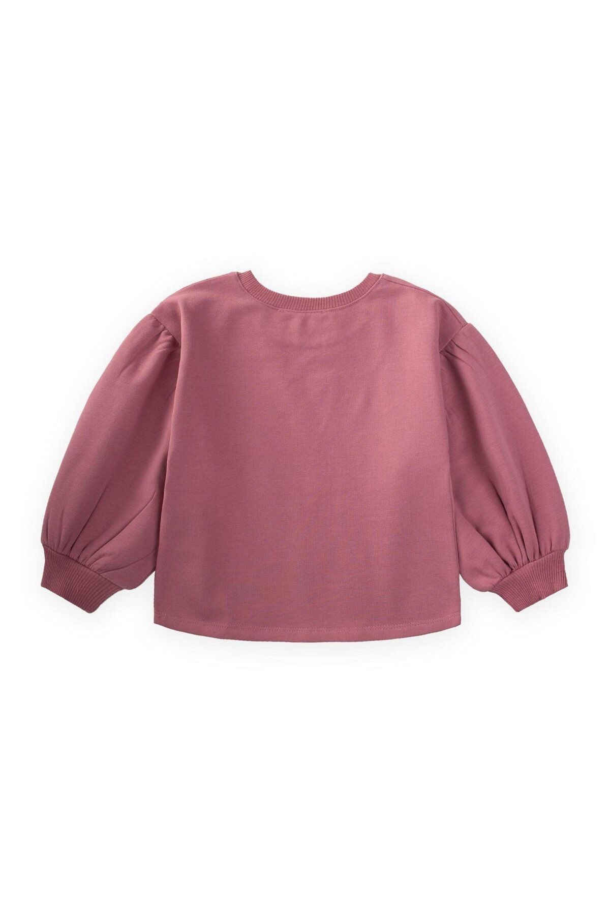 Balloon Sleeve Girl Sweatshirt 1-7 years old lilac