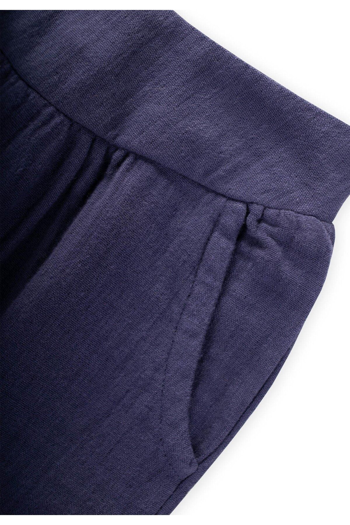 Organic Müslin Pants 2-8 Years Navy blue