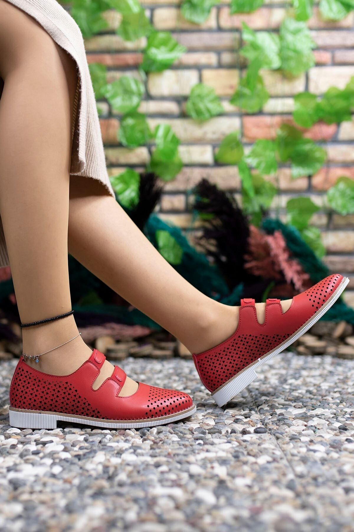 Red Woman Daily Shoes 0012502