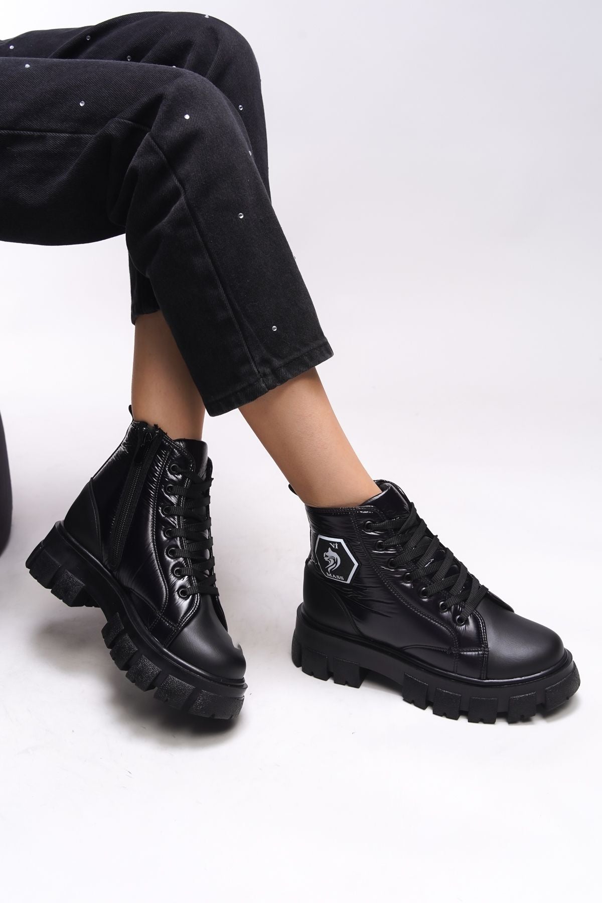 Ysarolia women boat 00121043 black