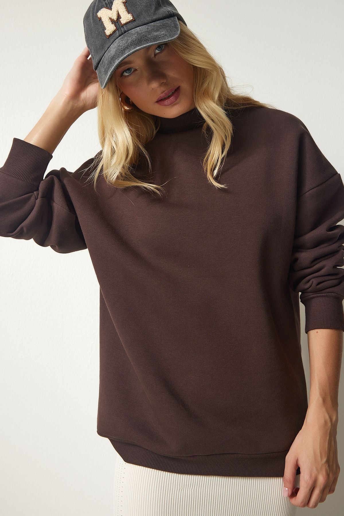 WOMEN BROTHING LEAST YOK BASIC SWEATSHIRT UB00166