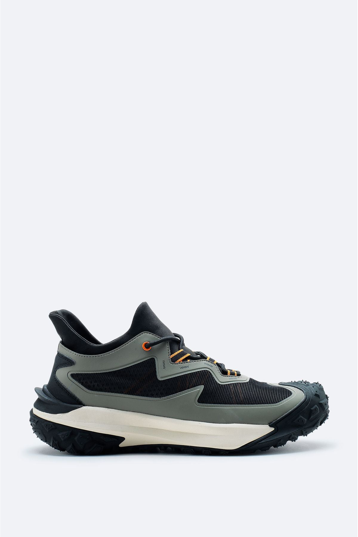Male Khaki 100 %Rubber Base Water Professor Sneaker Shoes A42Y8010