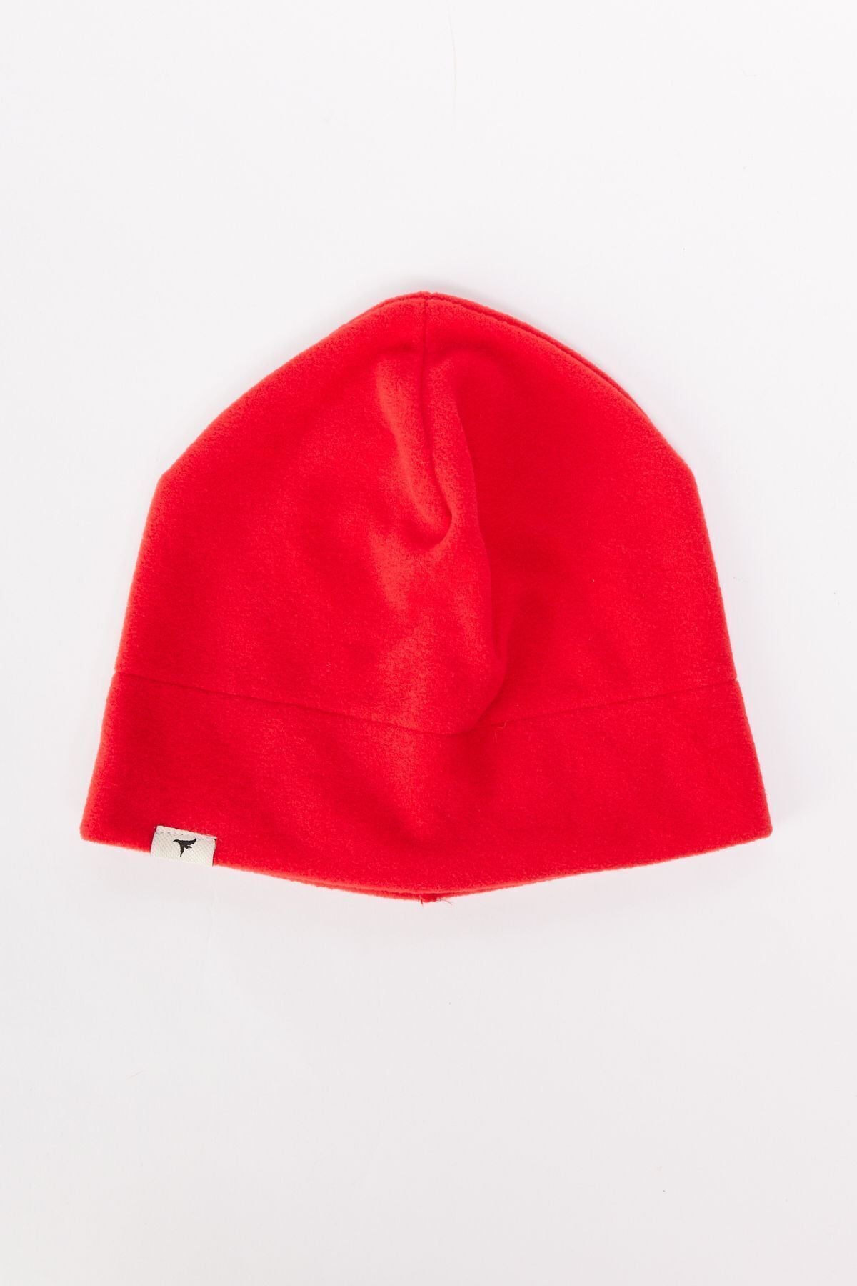 Men's red anti-pilling water repulsive polar beanie neck collapse set