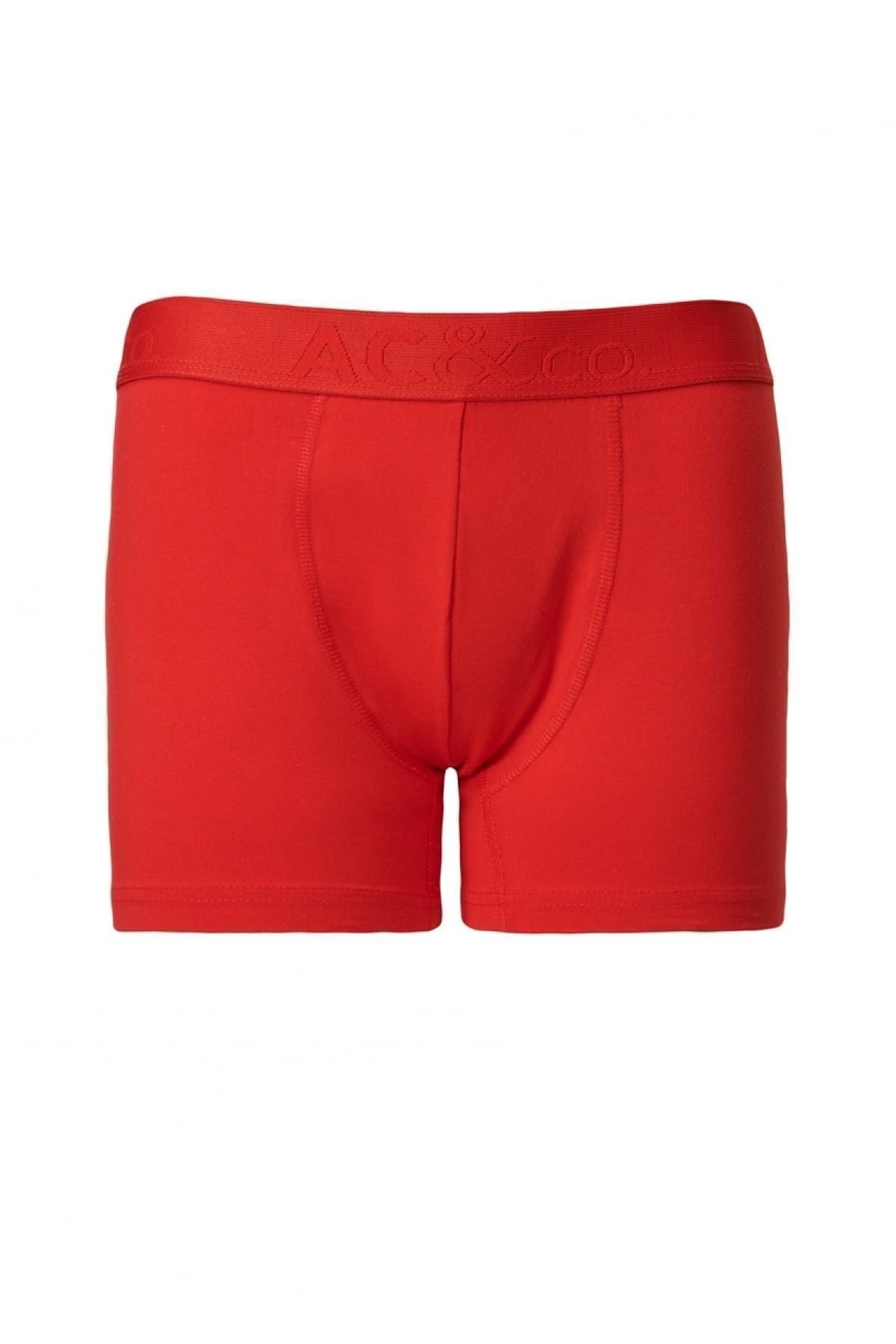 Men's Saks-Red 3l Cotton Flexible Boxer Package