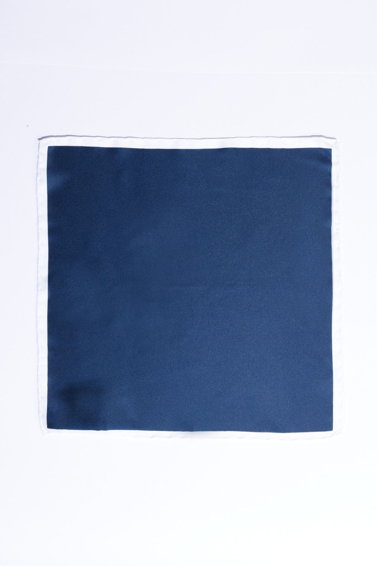 Men's navy blue pocket handkerchief